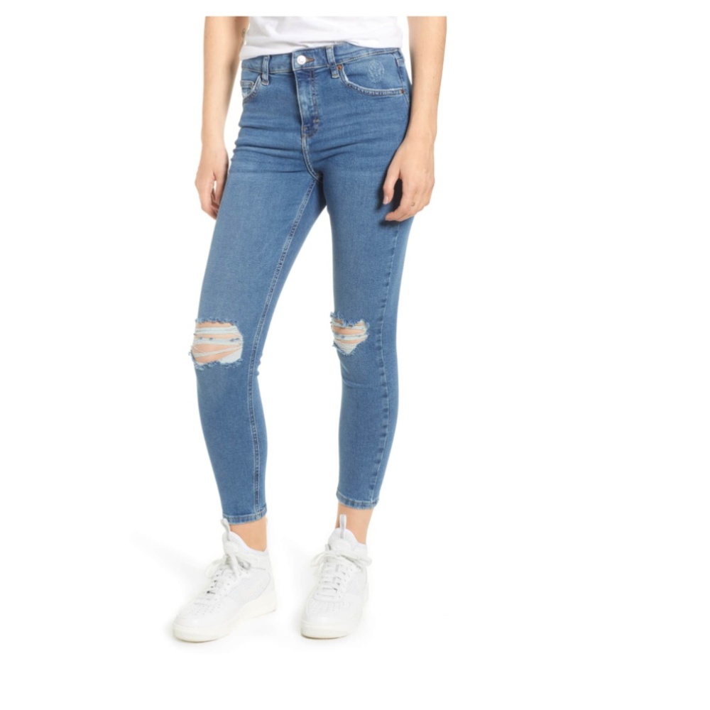 Topshop Jamie High Waisted Jeans